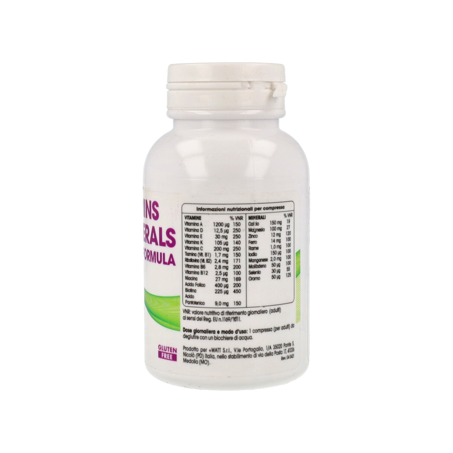 VITAMIN & MINERALS STRONG FORMULA 120 COMPRESSE