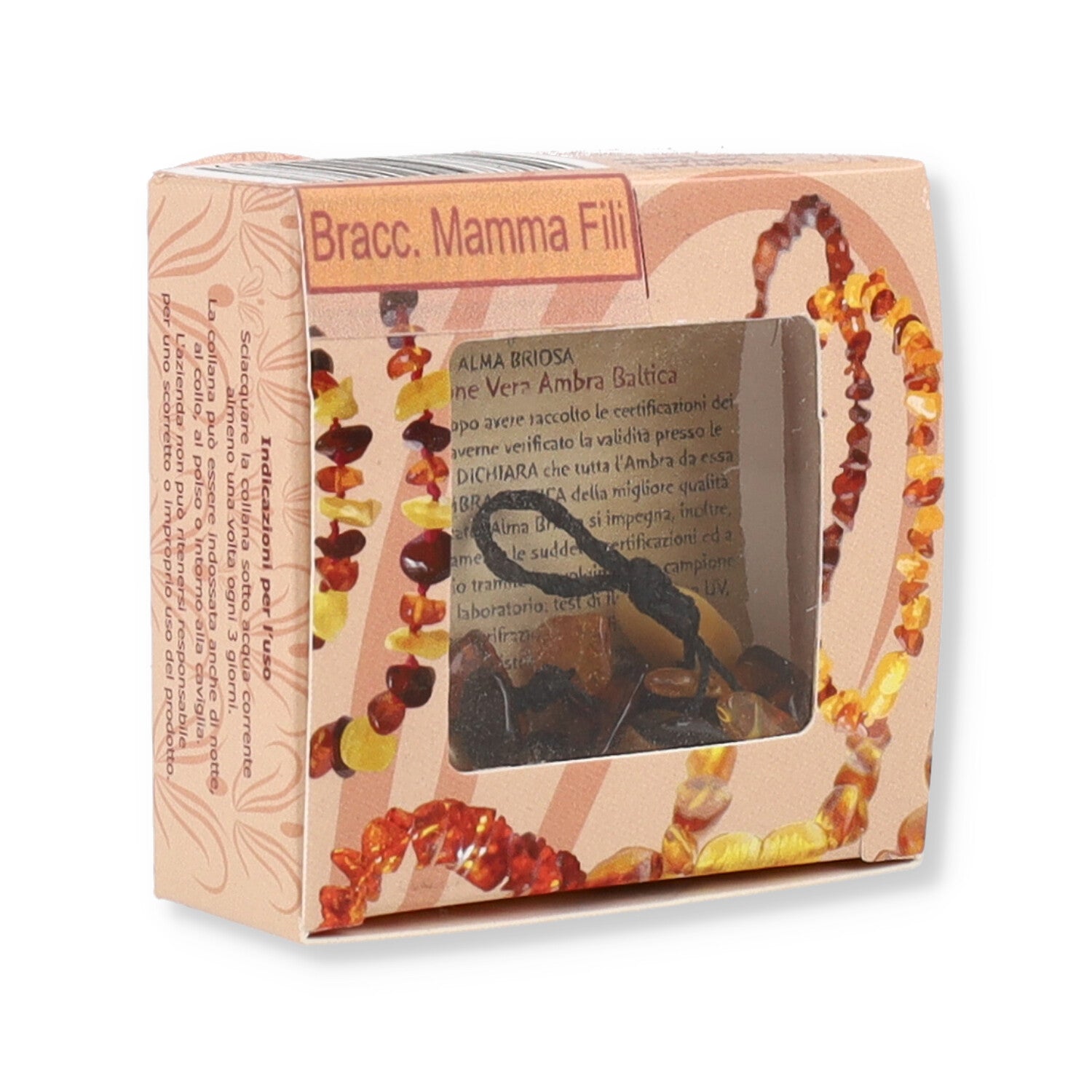 ALMABABY AMBRA BRACCIALE MAMMA FILI ALMA BRIOSA