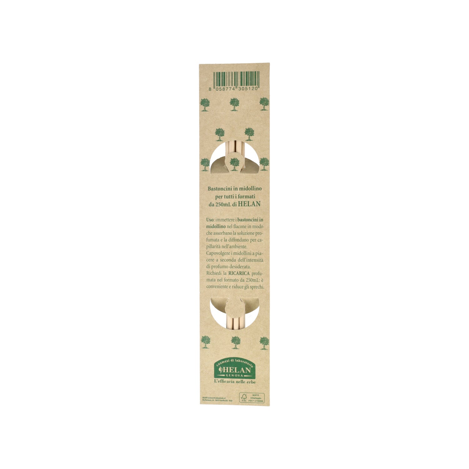 BASTONCINI PER PROFUMI FORMATO 250ML