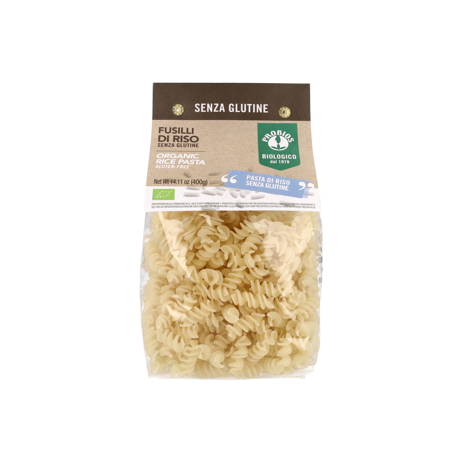 FUSILLI DI RISO 400G