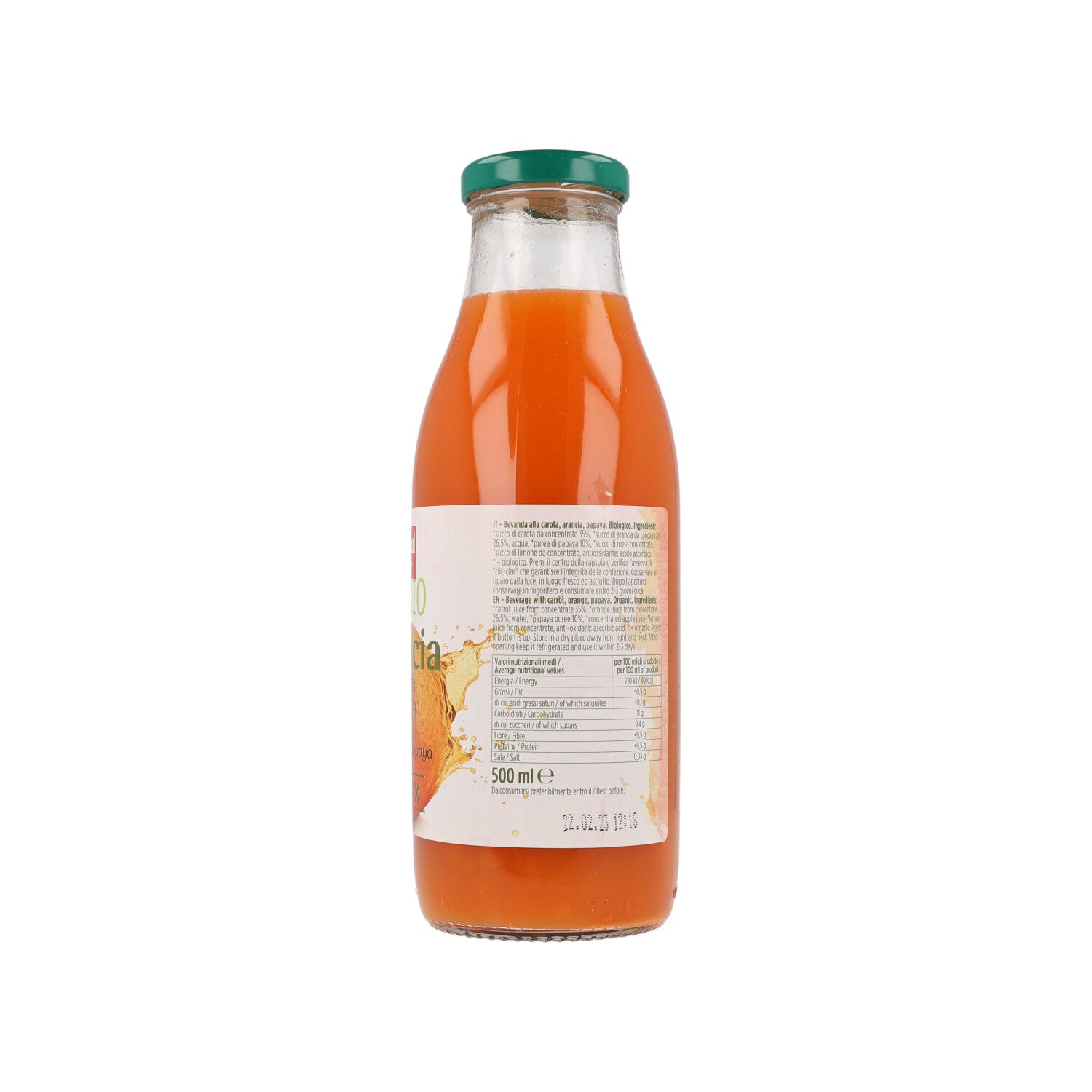 GERMINAL BEVANDA CAROTA ARANCIA PAPAYA 500ML