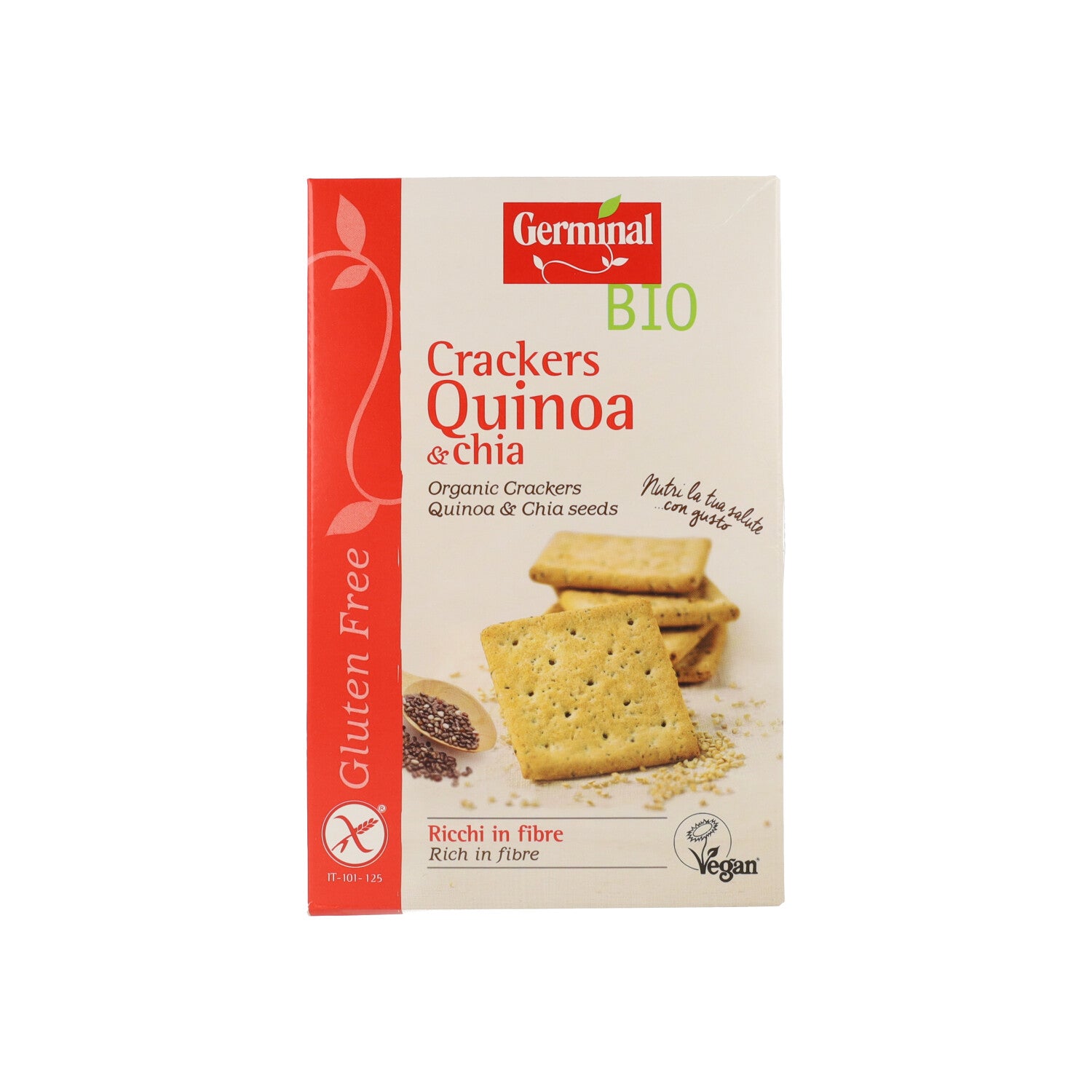 GERMINAL CRACKERS QUINOA CHIA 150G