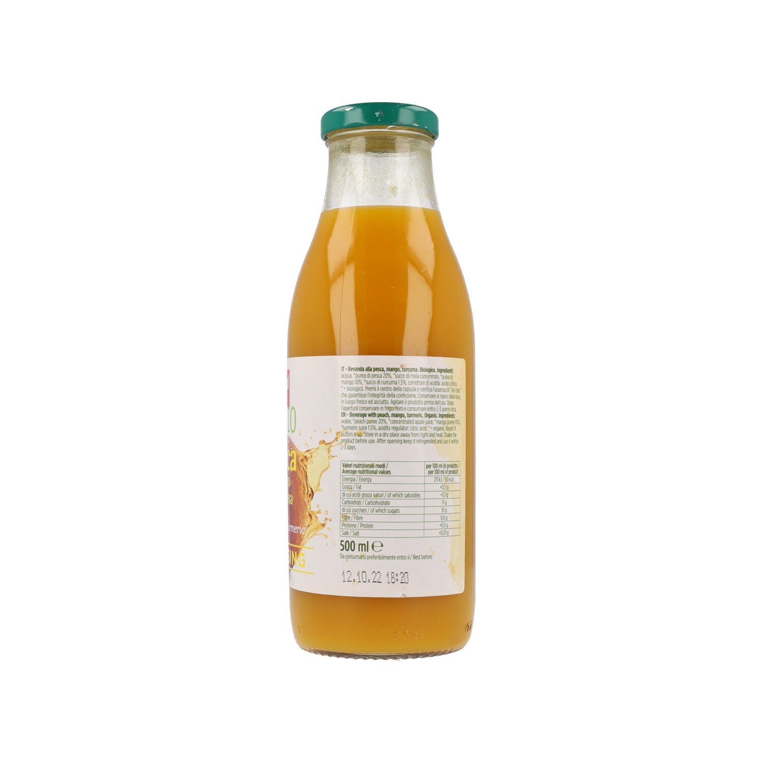 GERMINAL BEVANDA PESCA MANGO CURCUMA 500ML