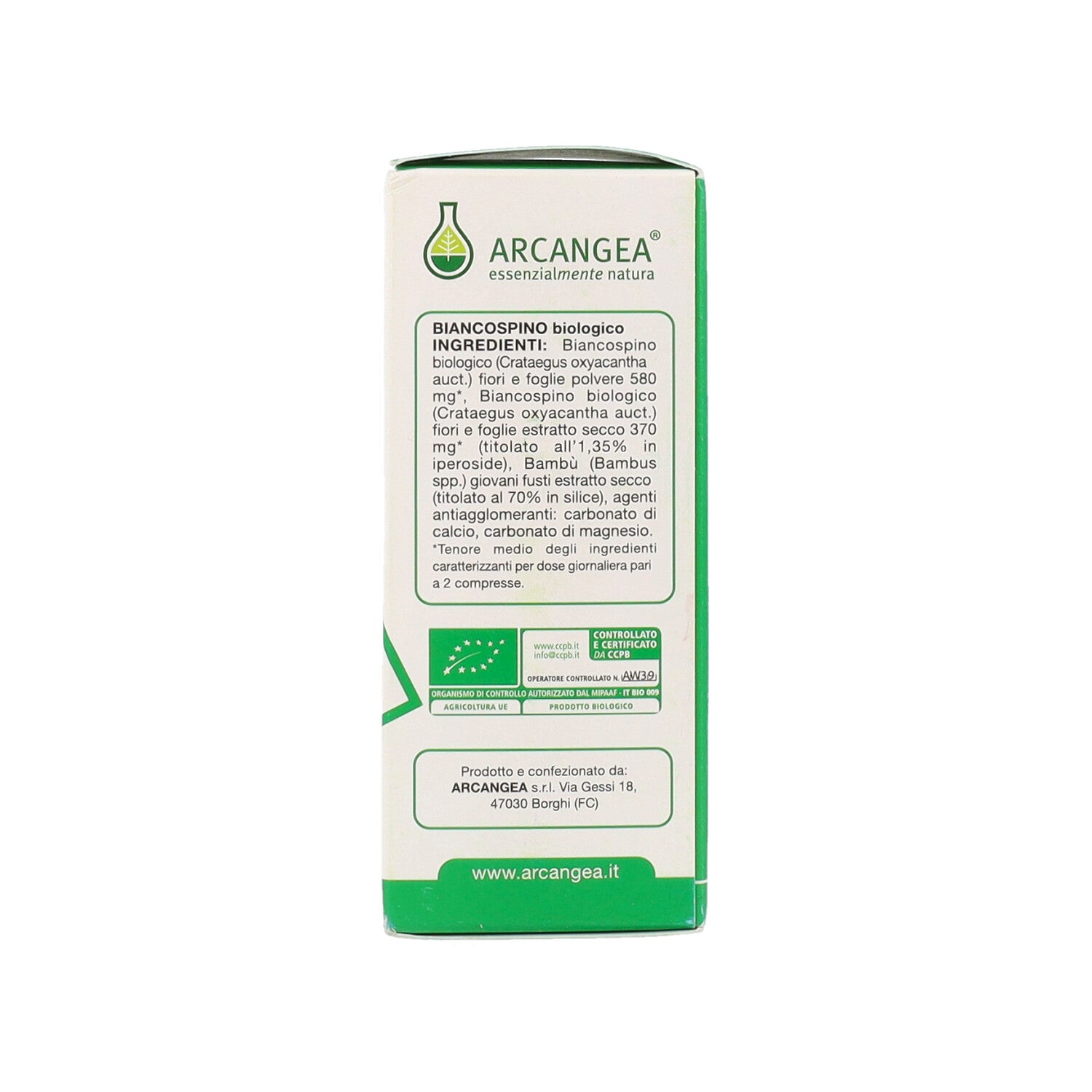 BIANCOSPINO BIOLOGICO 60 COMPRESSE