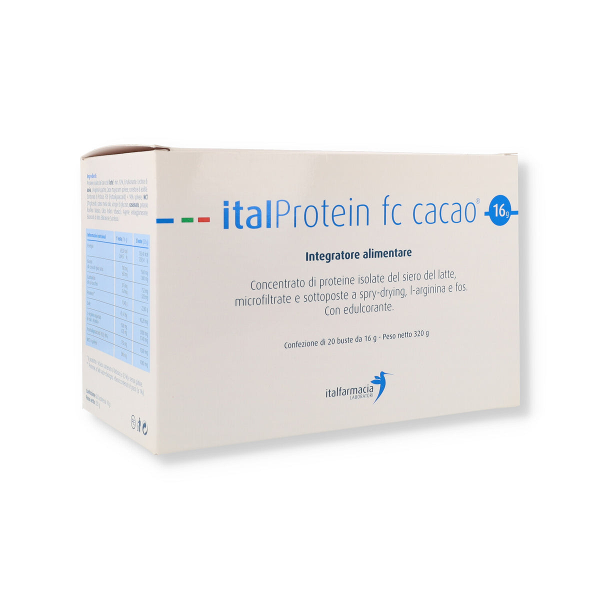 ITALPROTEIN FC CACAO 20 BUSTINE