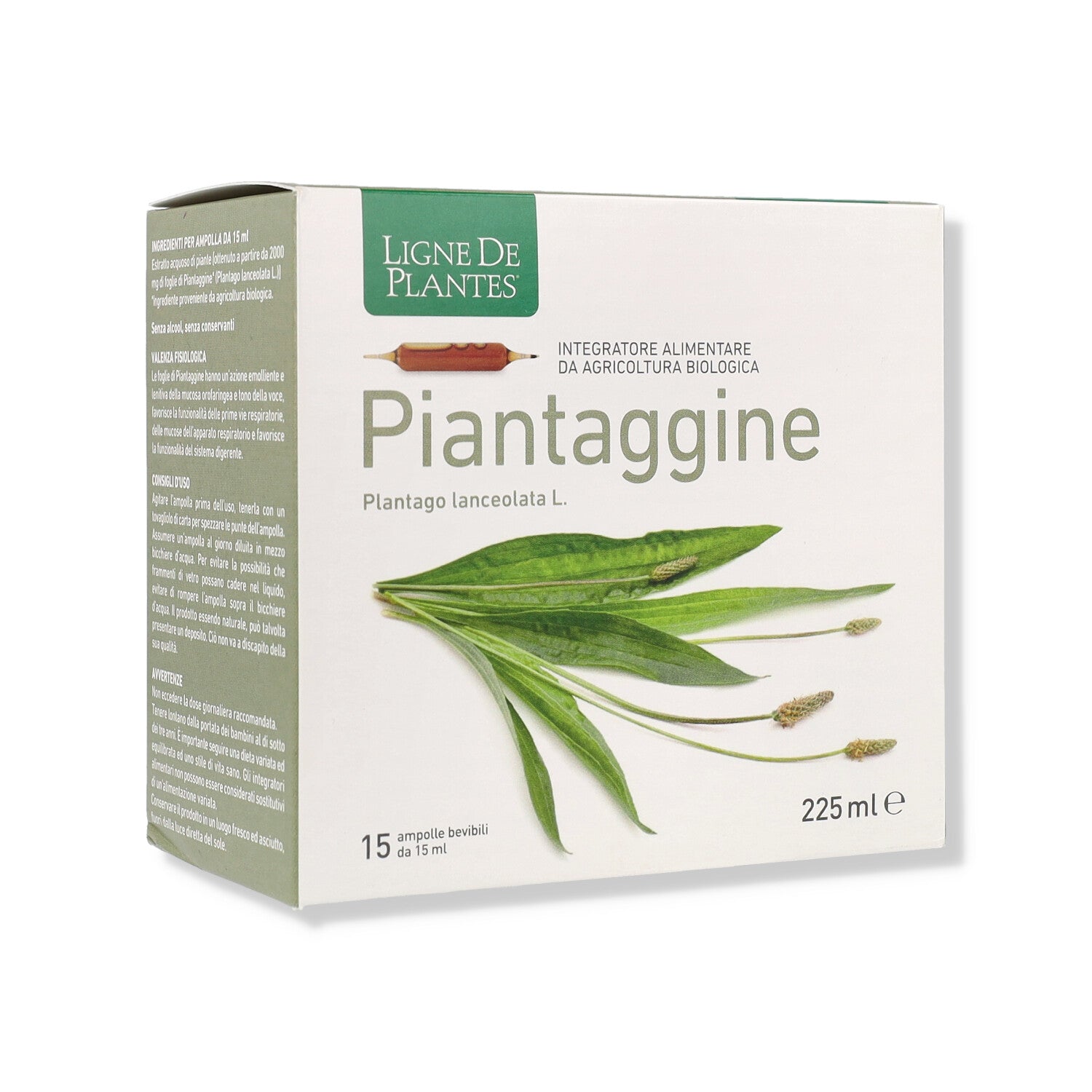 PIANTAGGINE 15AB 15ML
