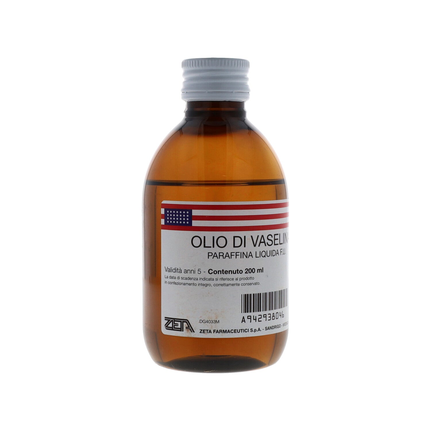 OLIO DI VASELINA LIQUIDO 200ML