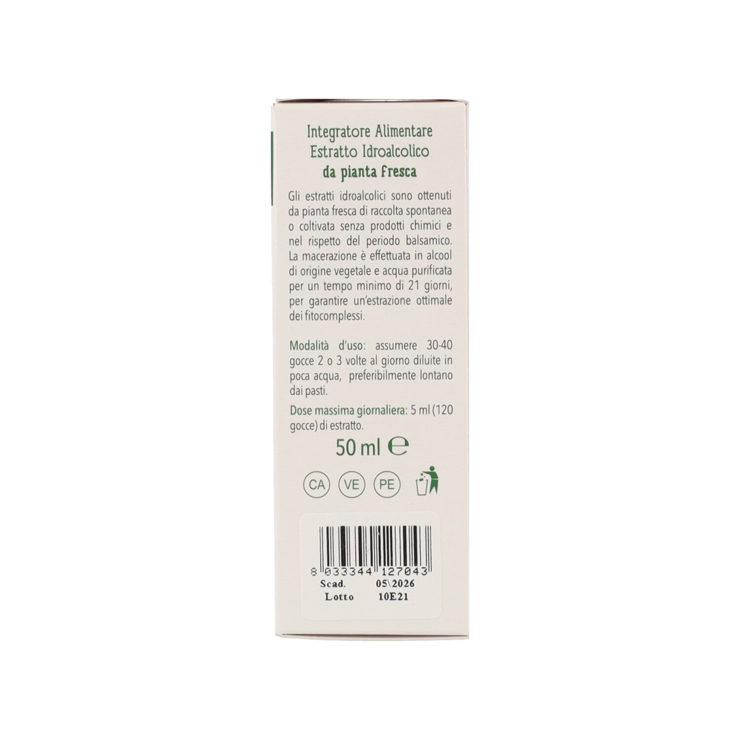 BETULLA EI BIO 50ML