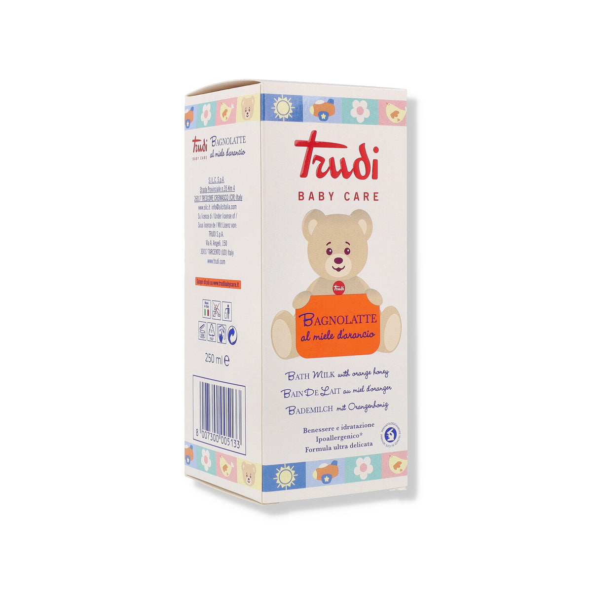 TRUDI BABY CARE BAGNOLATTE 250ML