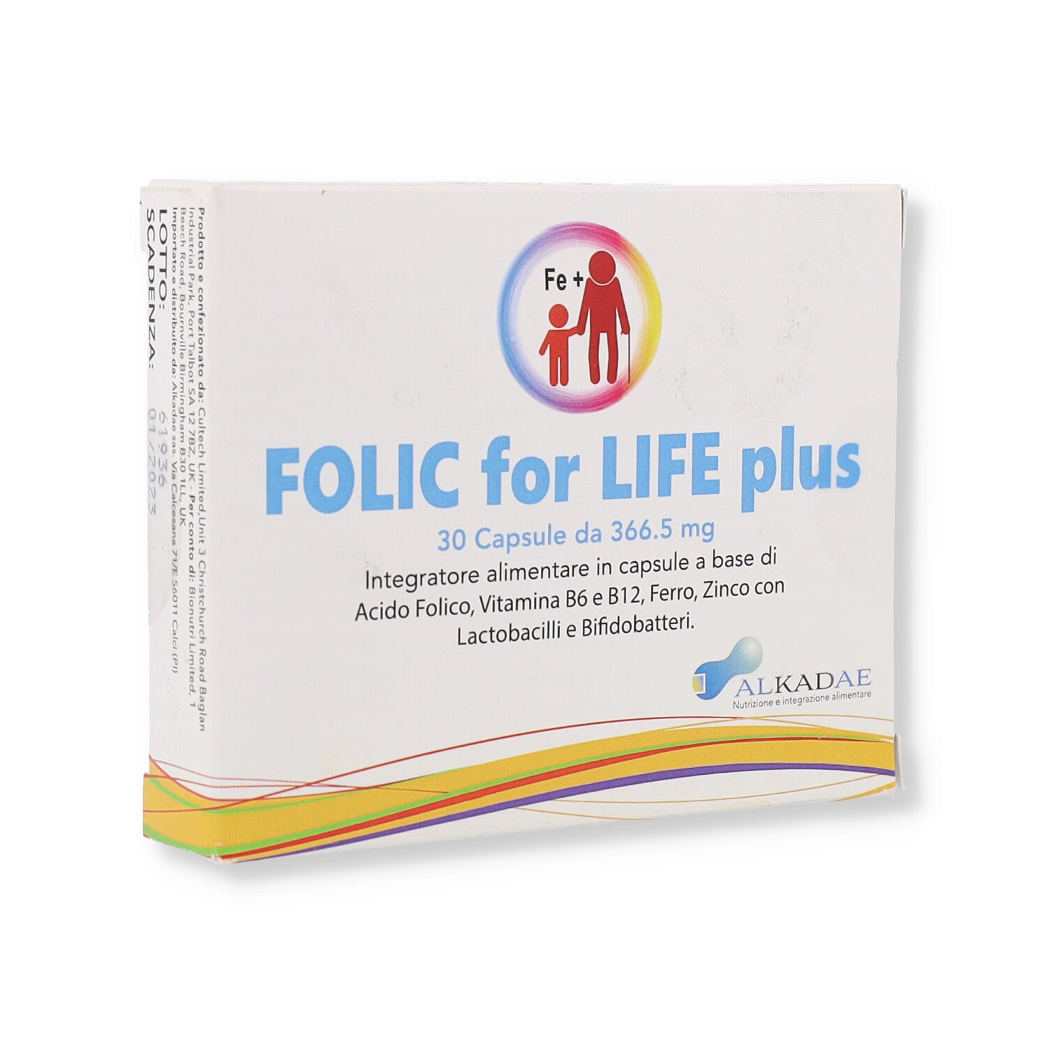 FOLIC FOR LIFE PLUS 30CPS