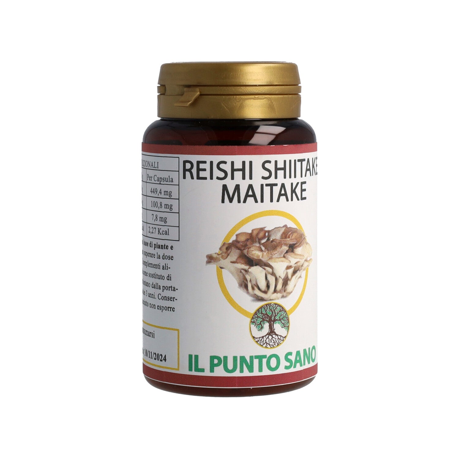 REISHI SHITAKE MAITAKE EXTRA - 100 CPS