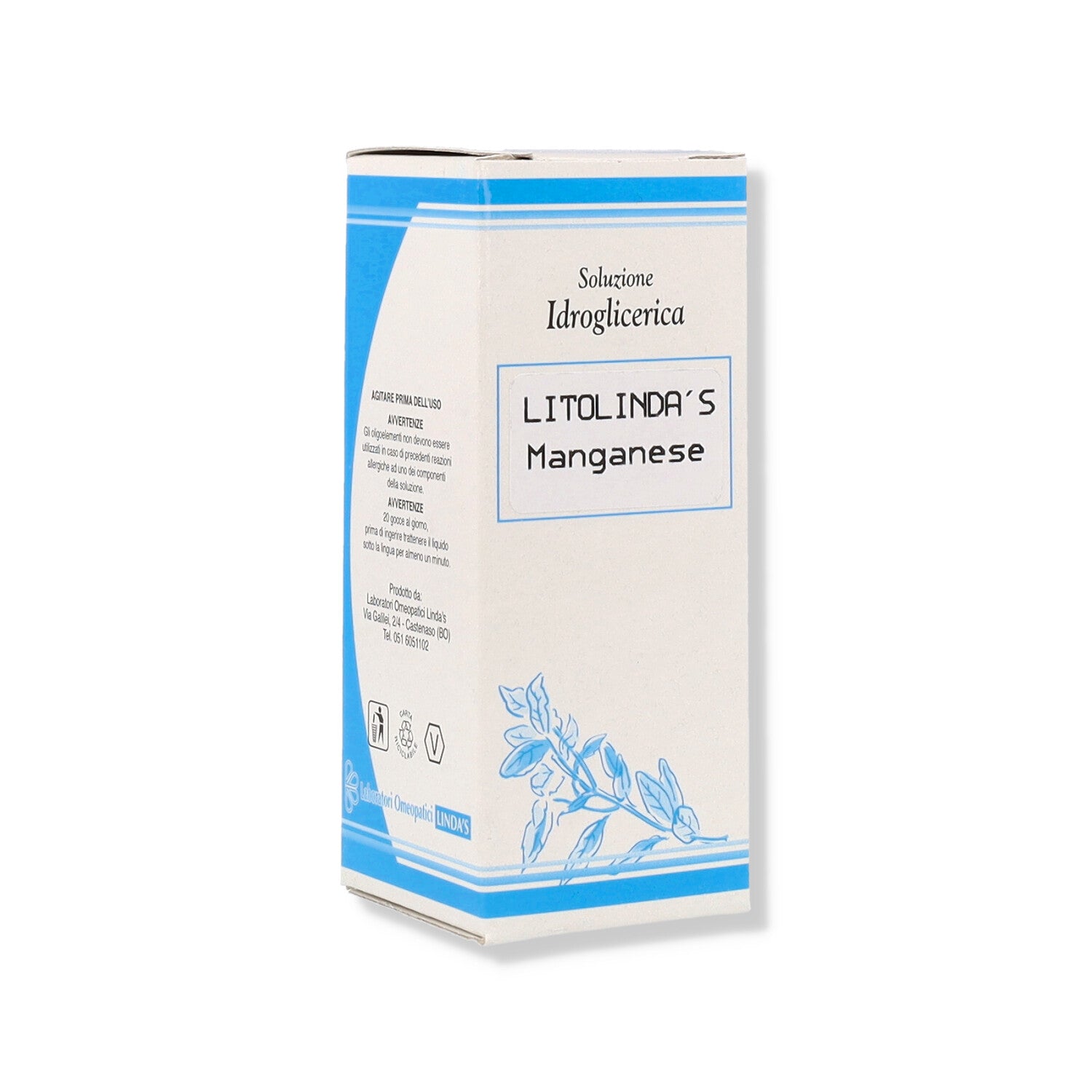 MANGANESE LITOLINDAS GTT 50ML