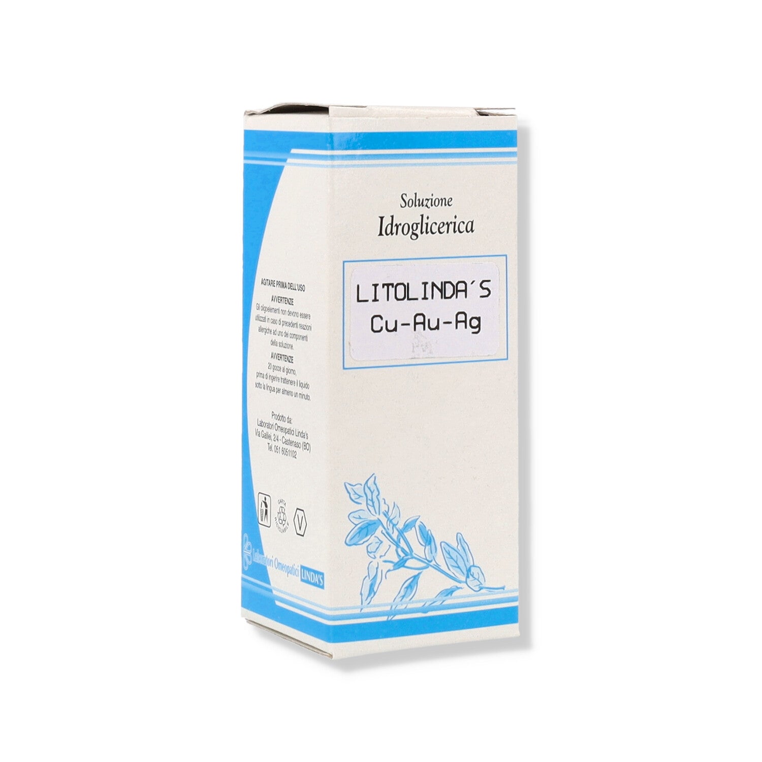 RAME/ORO/ARGENTO LITOLINDAS GTT 50ML