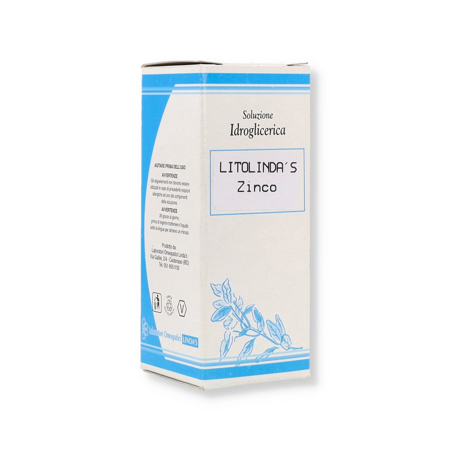 ZINCO LITOLINDAS GTT 50ML