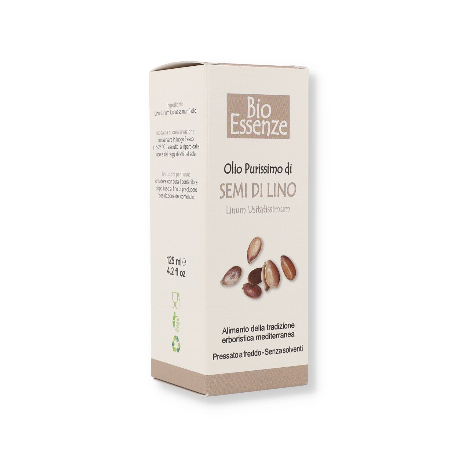 BIO ESSENZE OLIO SEMI LINO 125ML