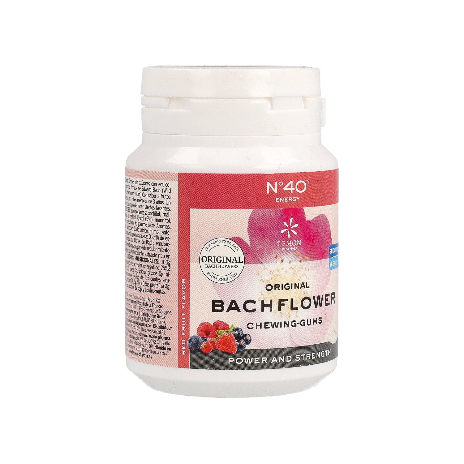 LEMON PHARMA GOMME DA MASTICARE 40 ENERGIA FIORI DI BACH