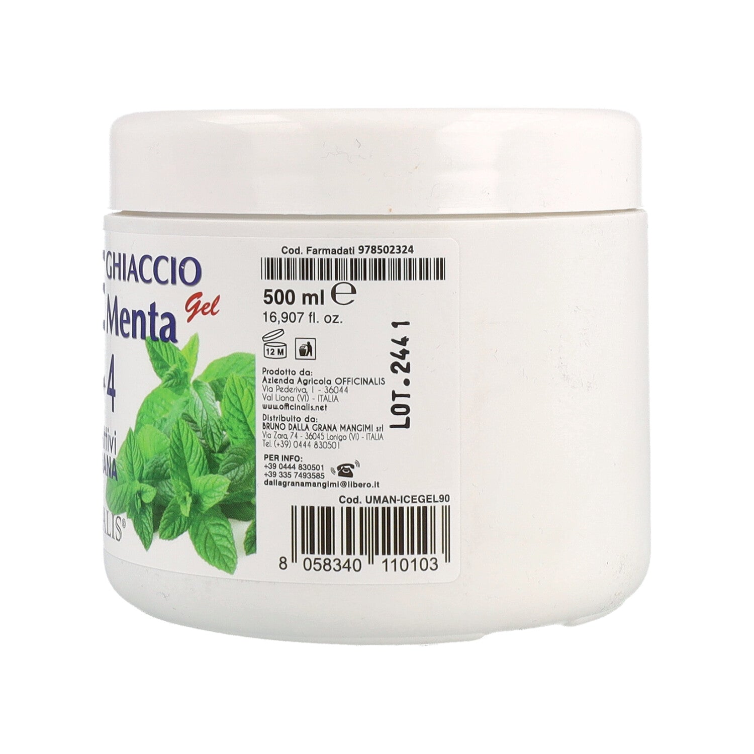 OFFICINALIS ICE GEL 90% 500ML