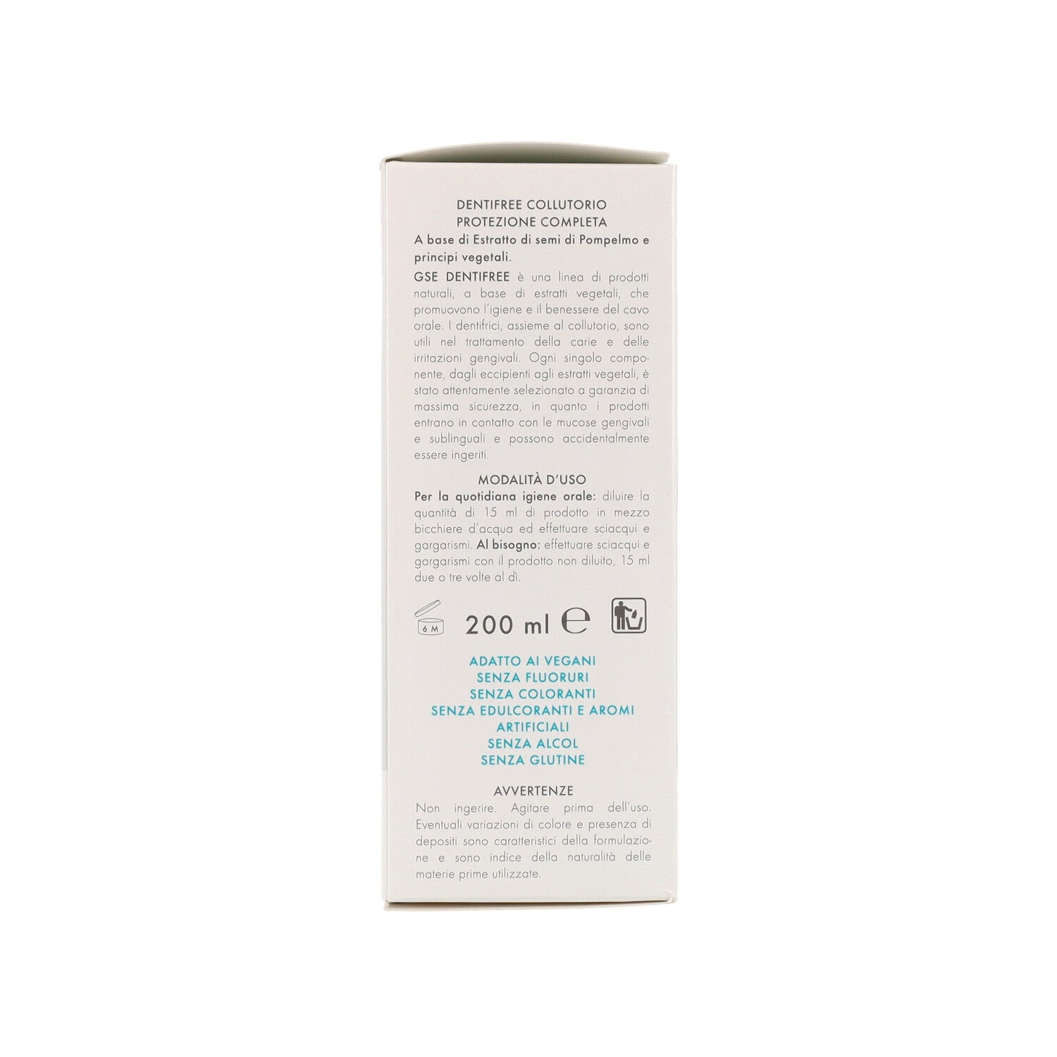 GSE DENTIFREE COLLUTORIO 200ML