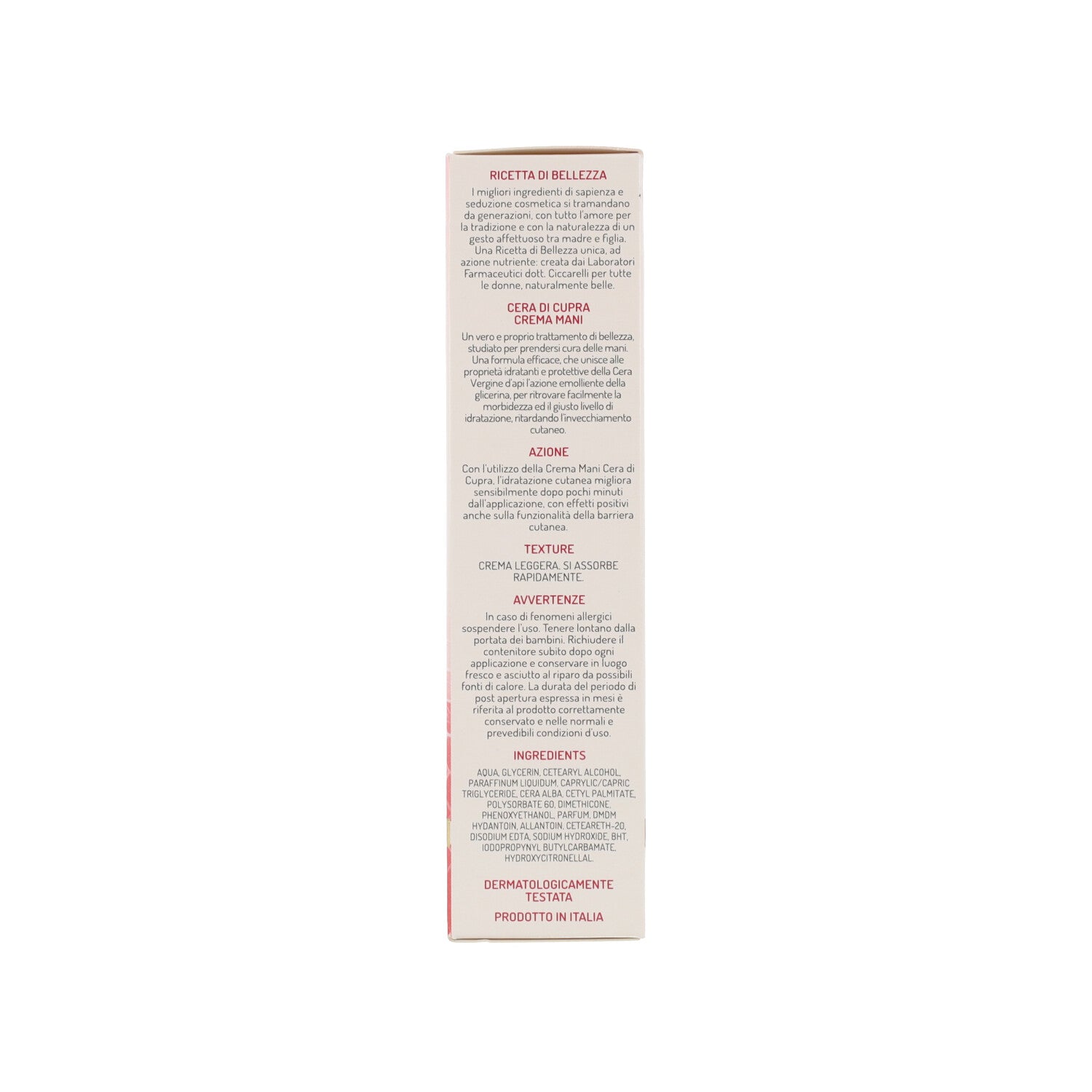 CUPRA CREMA MANI 75ML