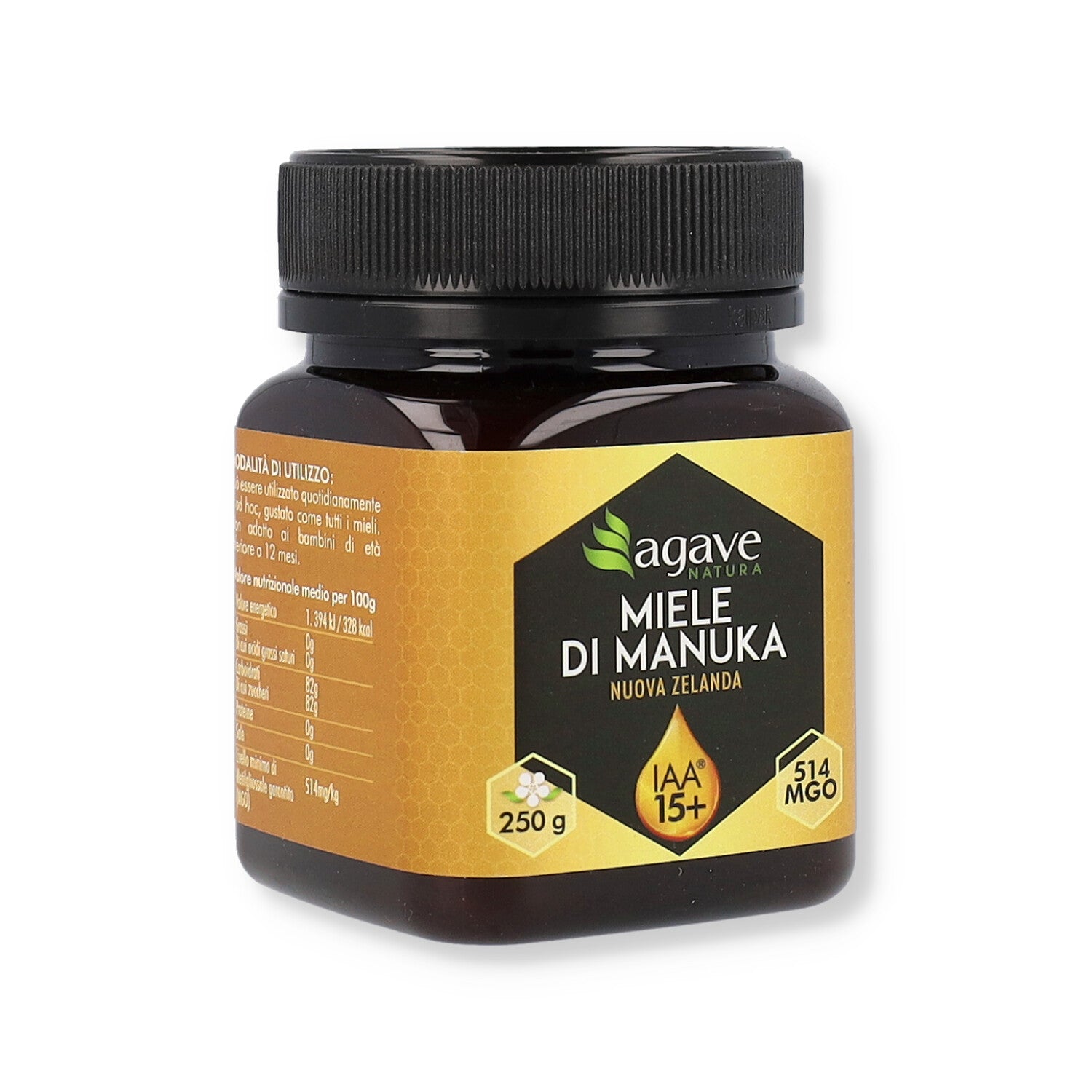 AGAVE NATURA MANUKA IAA 15+ 250GR - 514 MGO