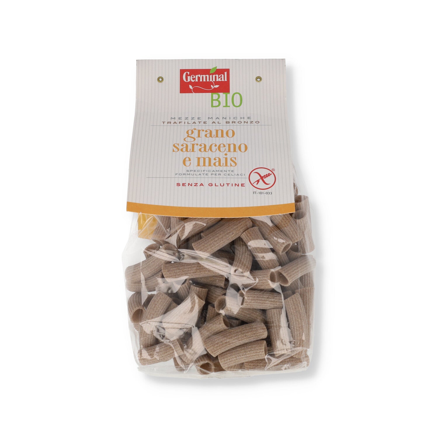 GERMINAL MEZZE MANICHE GRANO SARACENO MAIS 250G