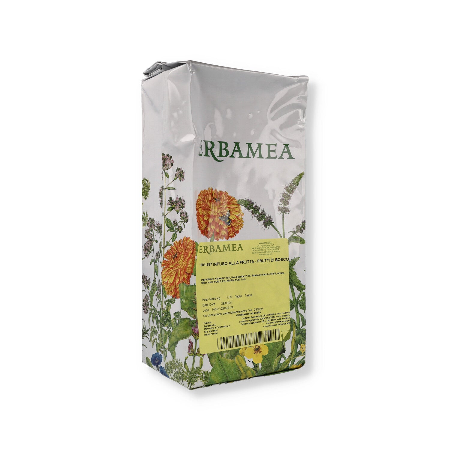 INFUSO FRUTTA FRUTTI DI BOSCO 1KG