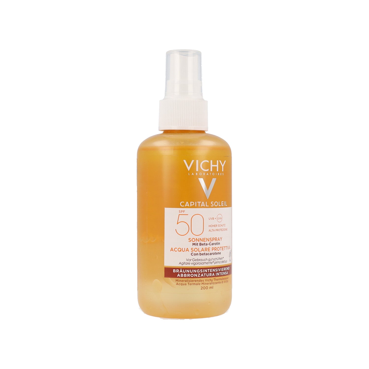 VICHY CAPITAL SOLEIL ACQUA SOLARE ABBRONZANTE SPF50