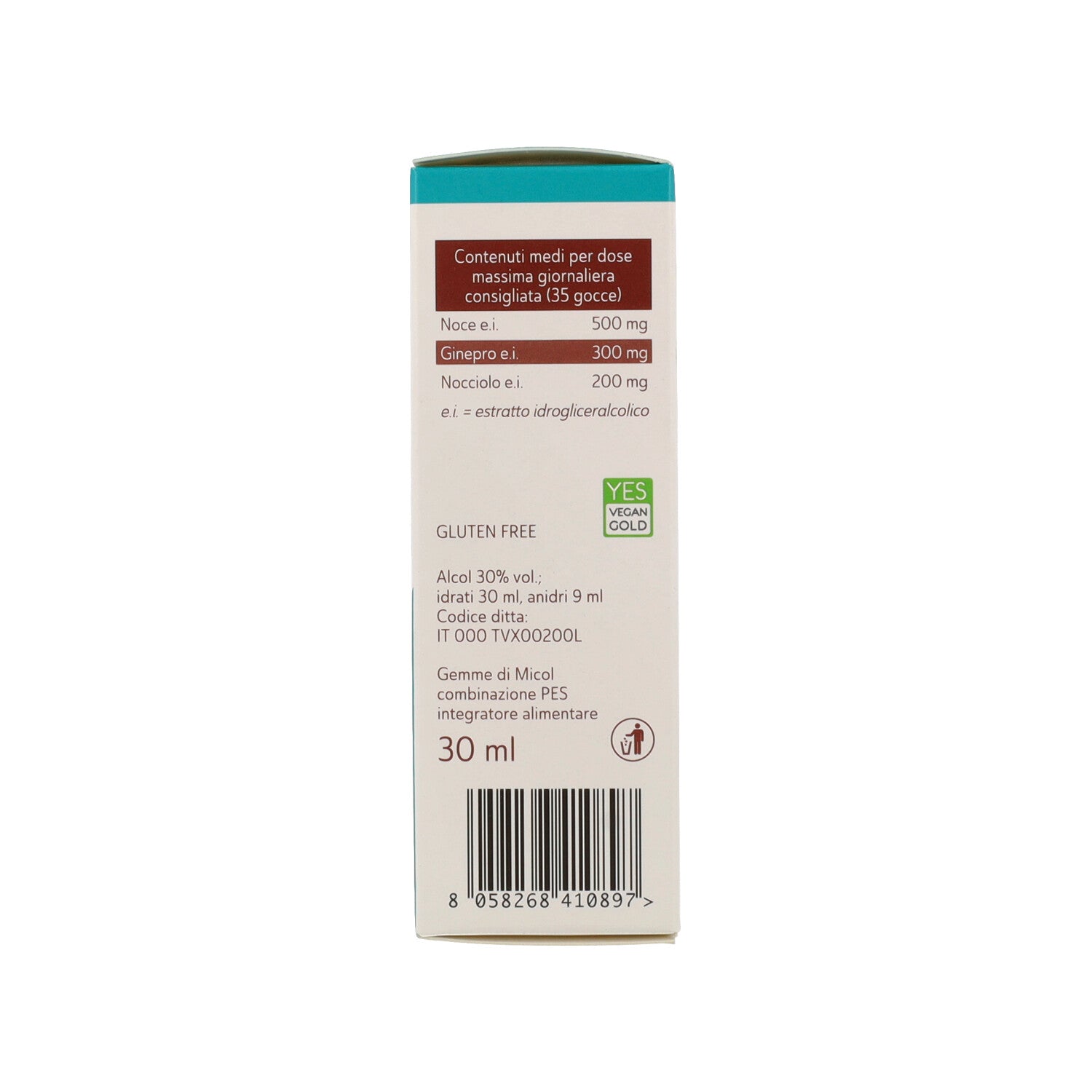 GEMME DI MICOL COMBINAZIONE PES GOCCE 30ML
