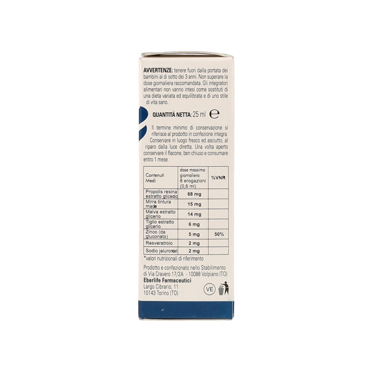 EBERLIFE GOLA SPRAY 25ML