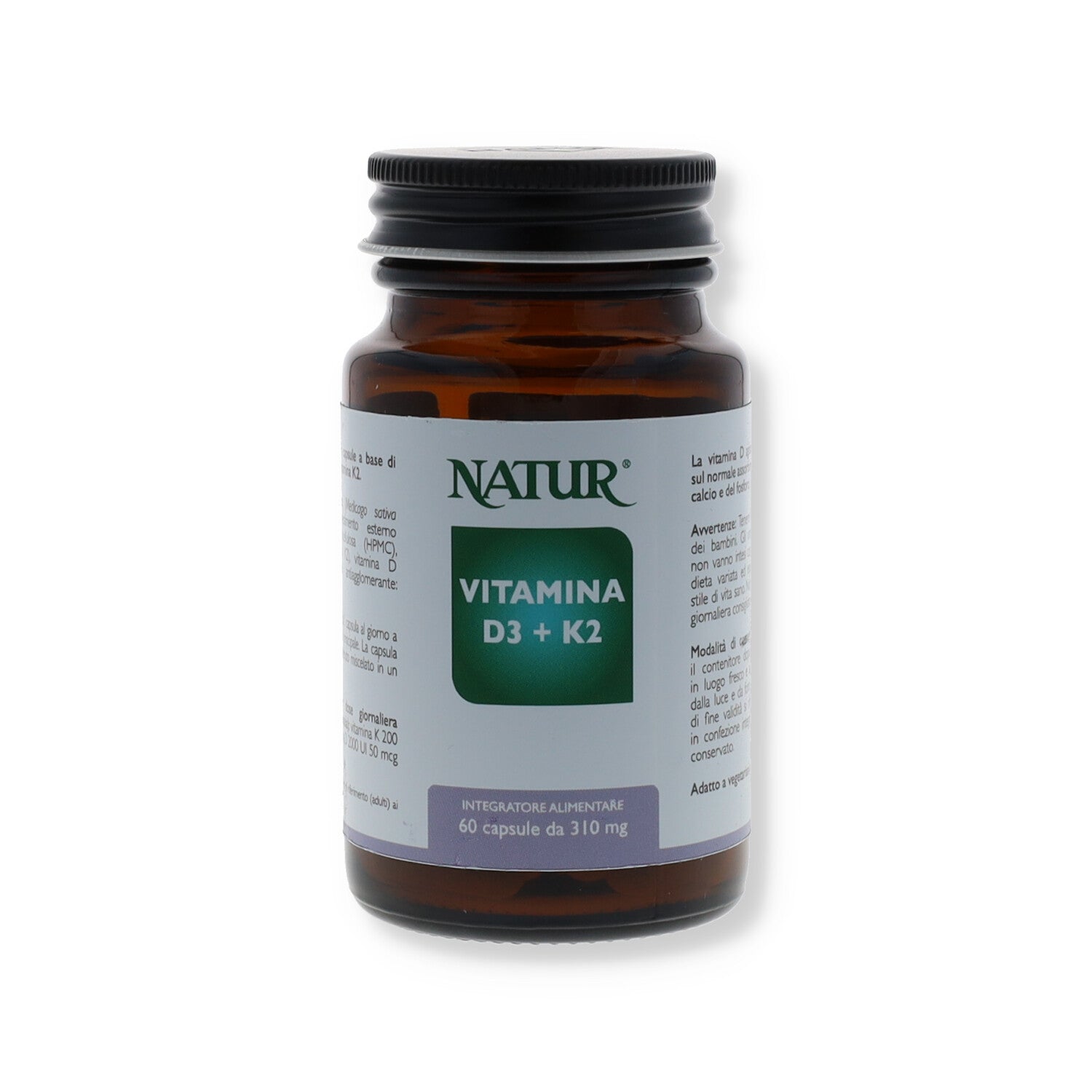 VITAMINA D3+K2 60 CAPSULE