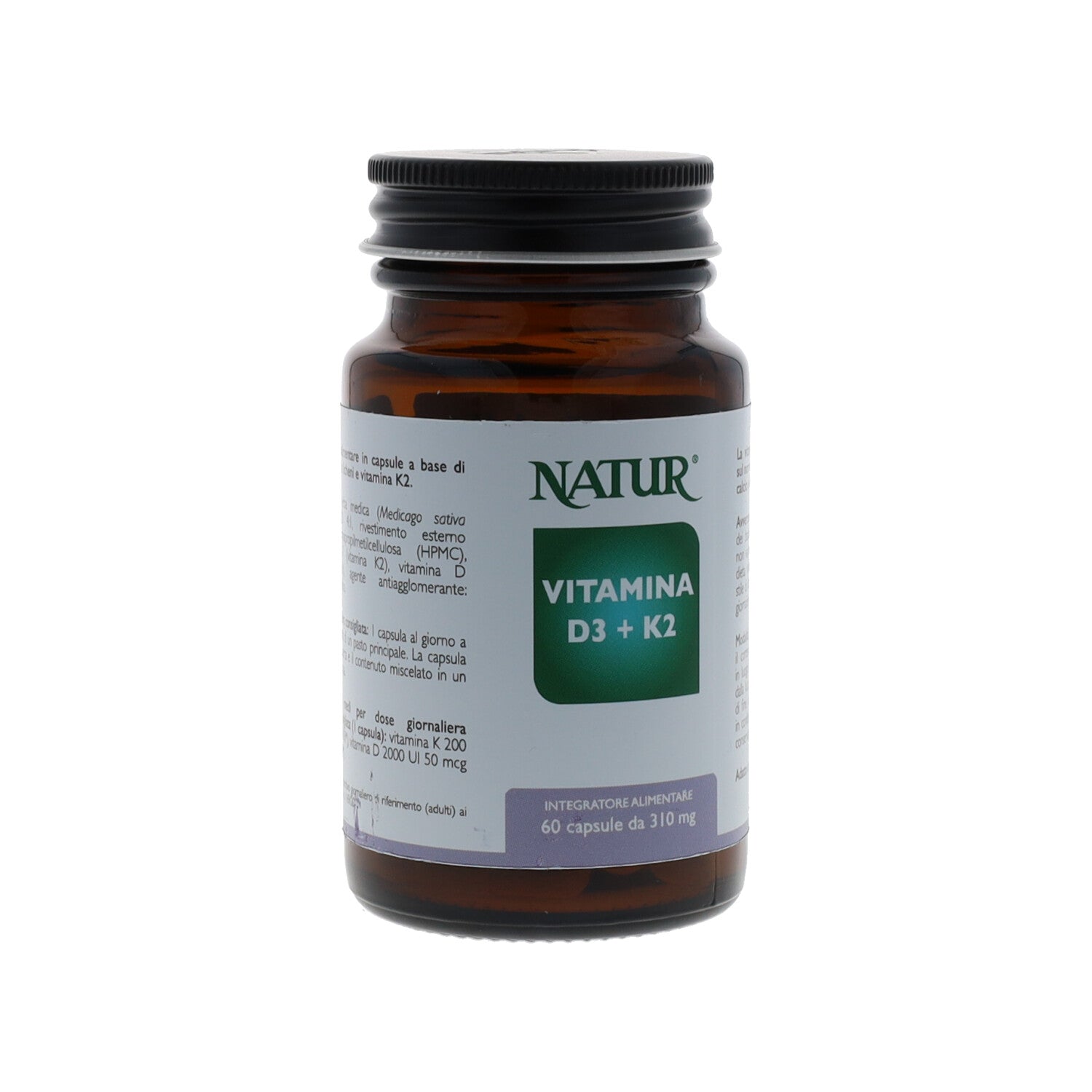 VITAMINA D3+K2 60 CAPSULE