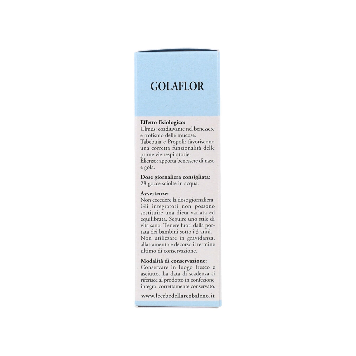GOLAFLOR GOCCE 60ML ERBE ARCOBALENO