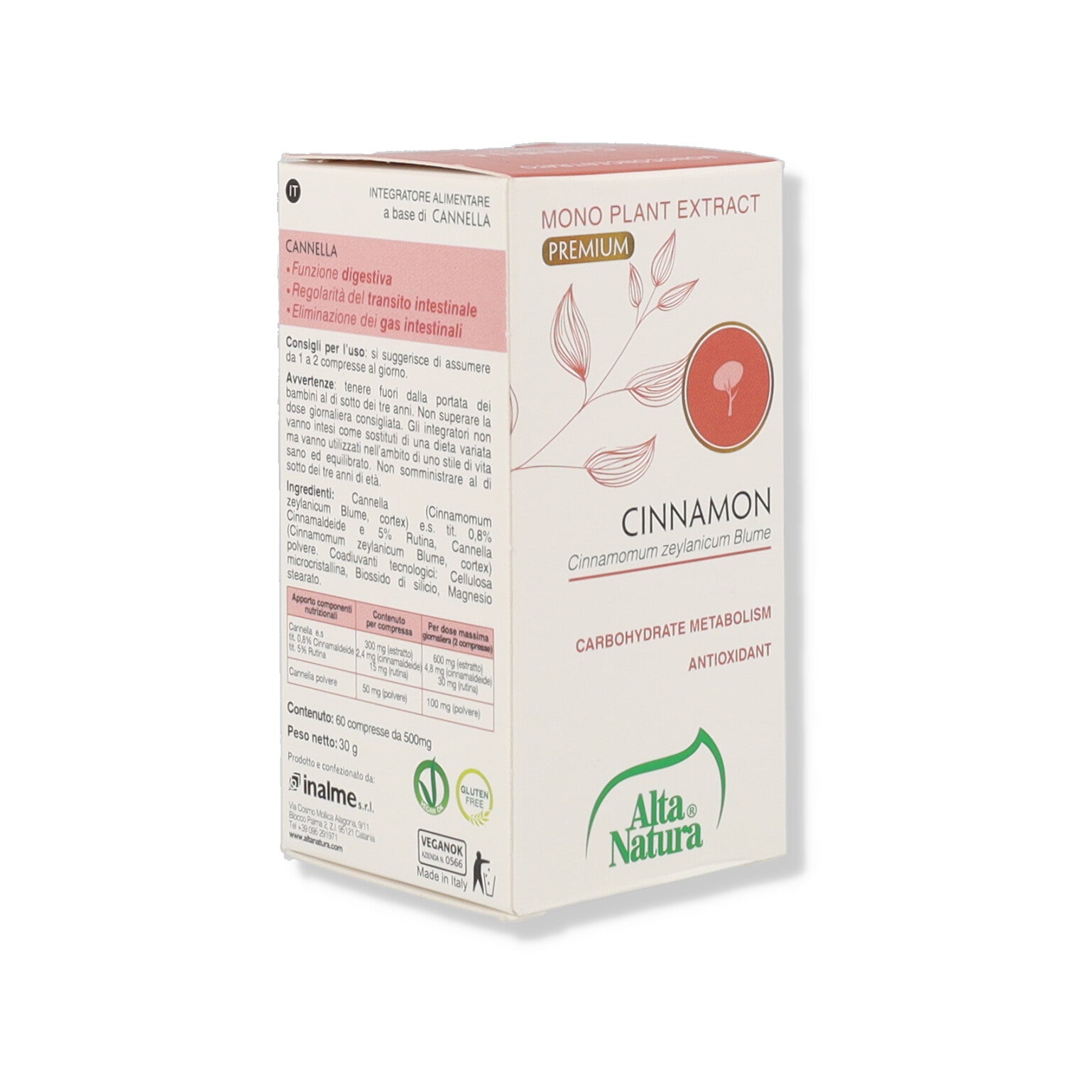CANNELLA 60 CPR TERRANATA