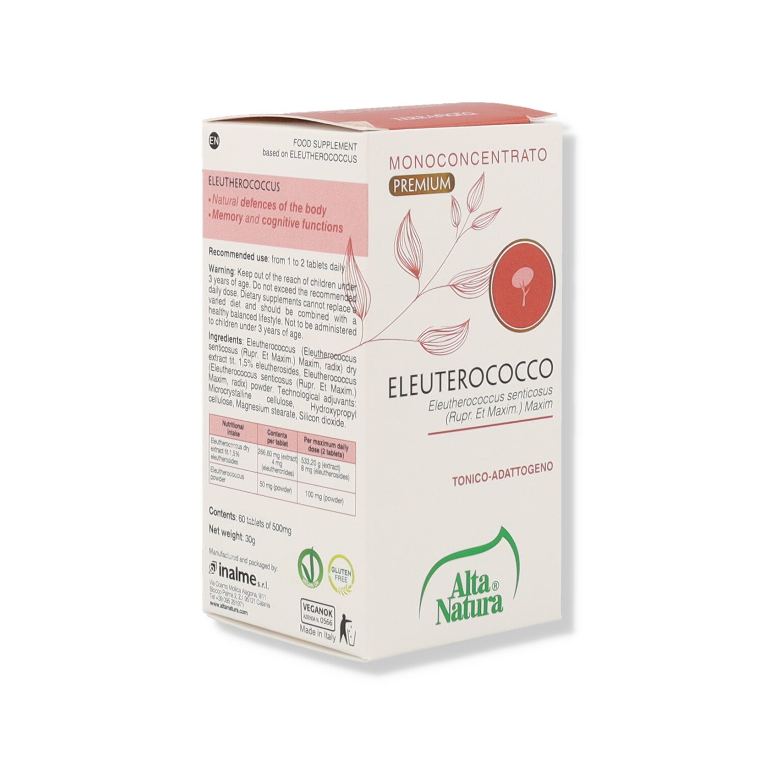ELEUTEROCOCCO 60 CPR TERRANATA