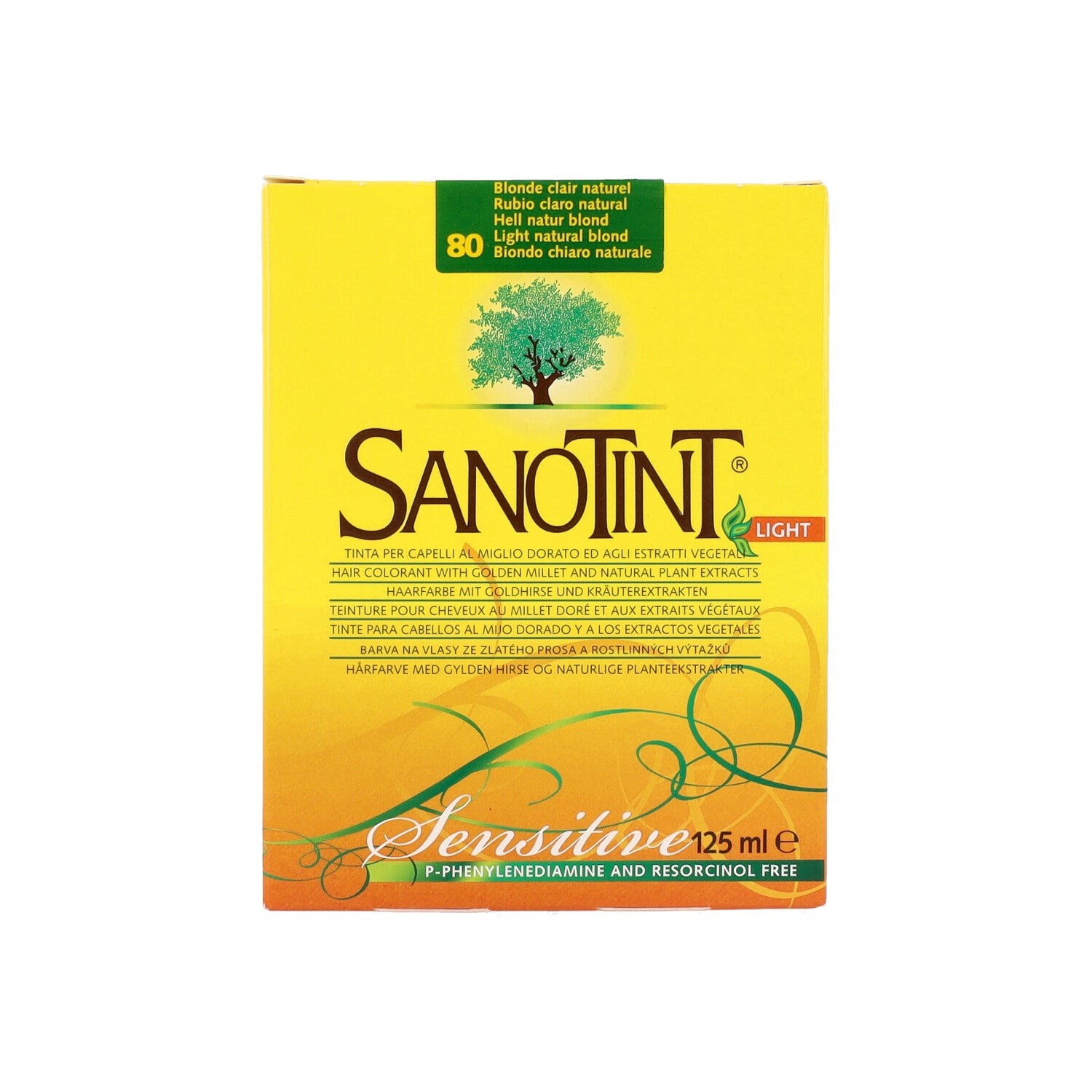 SANOTINT LIGHT BIONDO CHIARO NATURALE 80