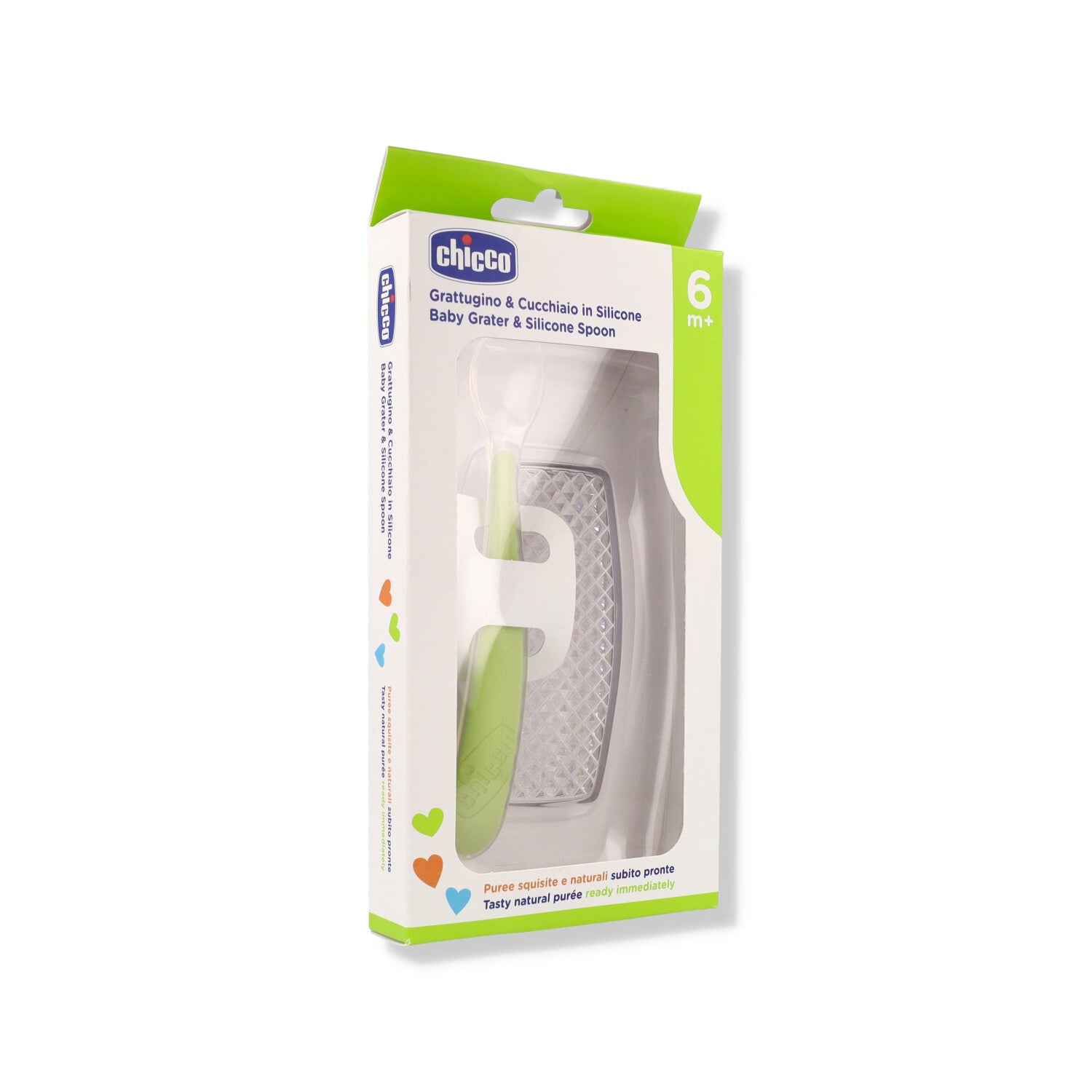 GRATTUGIA PER FRUTTINO +CUCCHIAIO PERFECT PUREE