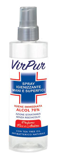 VIRPUR SPRAY DISINFETTANTE MANI E SUPERFICI 250ML