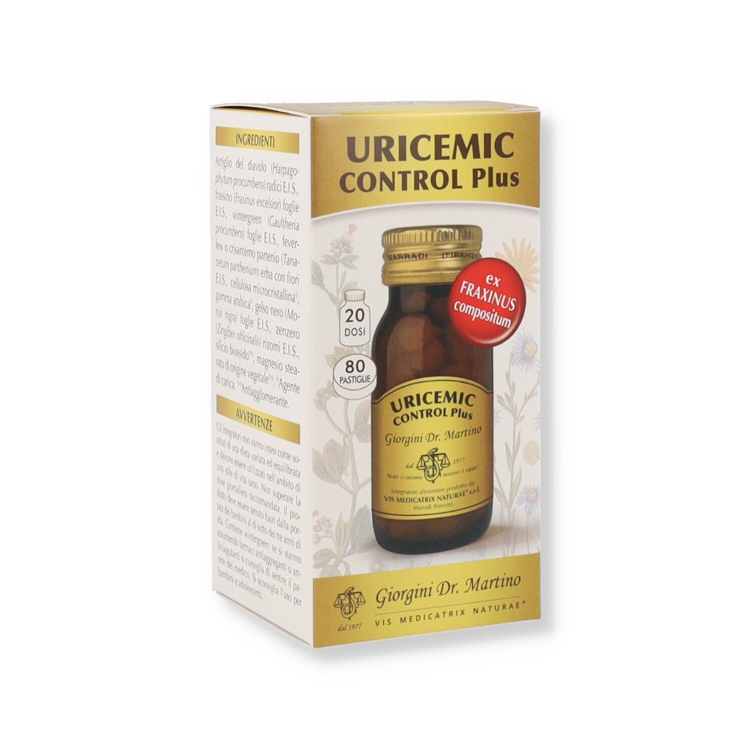 URICEMIC CONTROL PLUS 80 PASTIGLIE