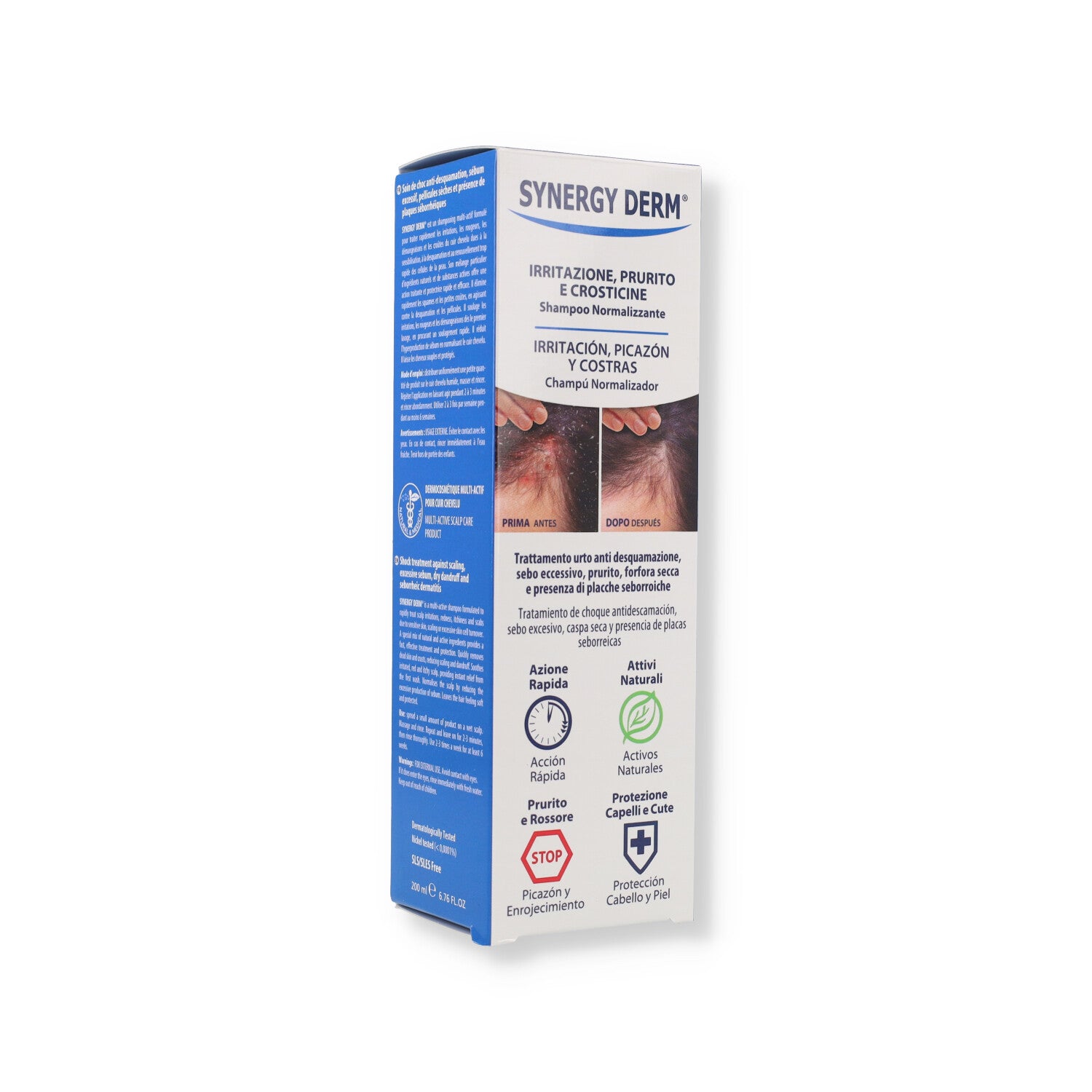 SYNERGY DERM SHAMPOO IRR/PR/CR