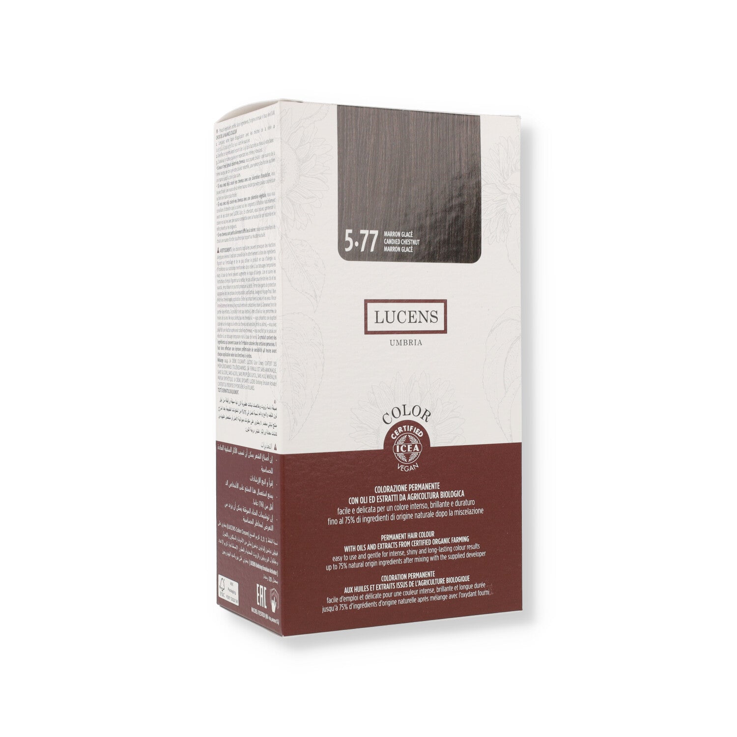 COLOR 5,77 MARRON GLACE' LUCENS UMBRIA