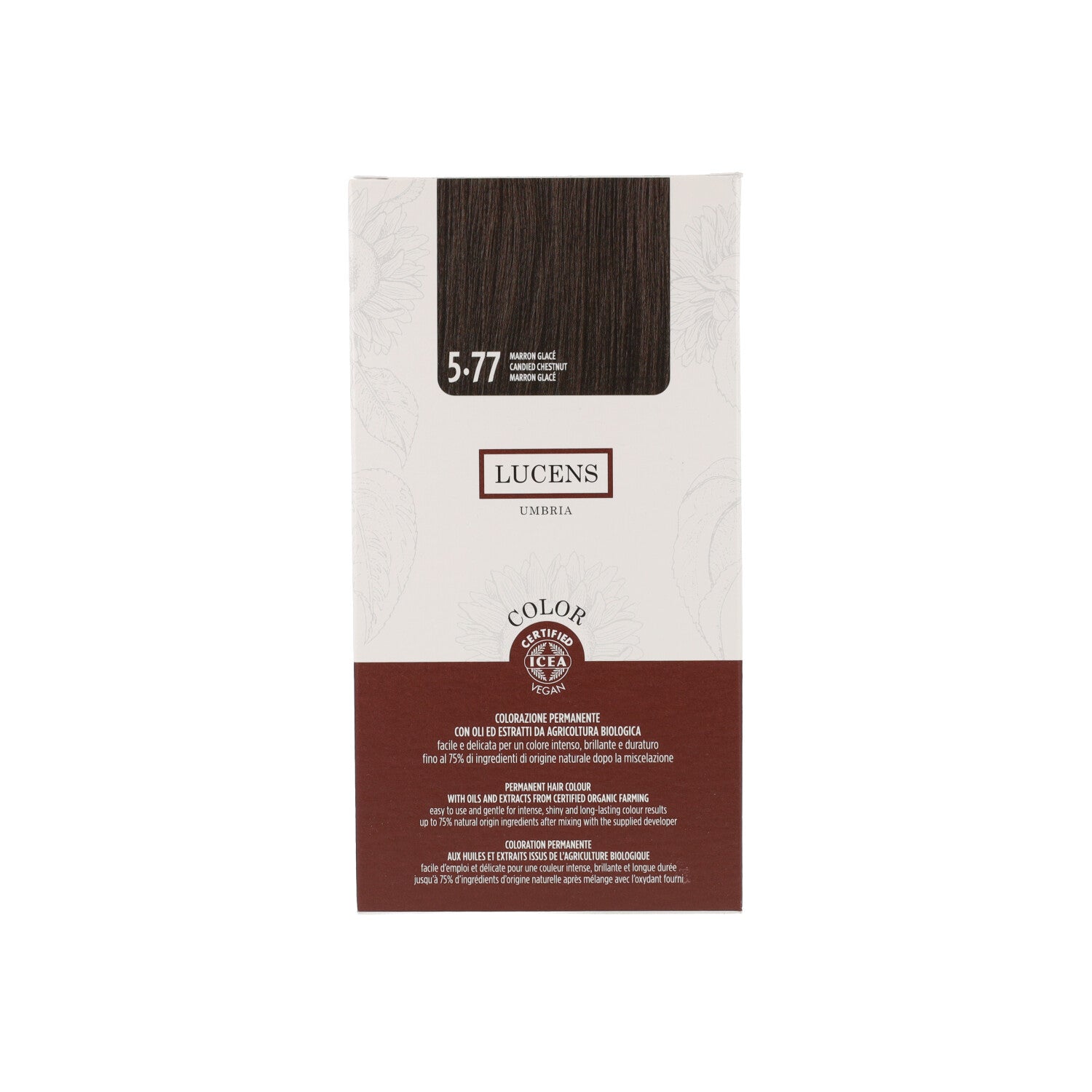 COLOR 5,77 MARRON GLACE' LUCENS UMBRIA