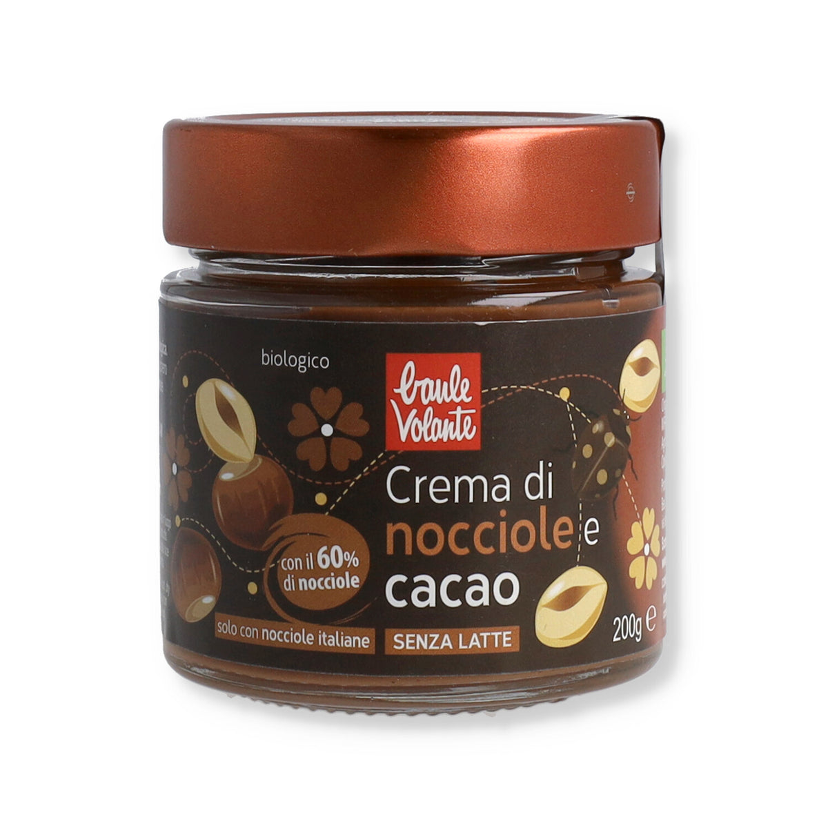 CREMA SPALMABILE CACAO E NOCCIOLE 200G