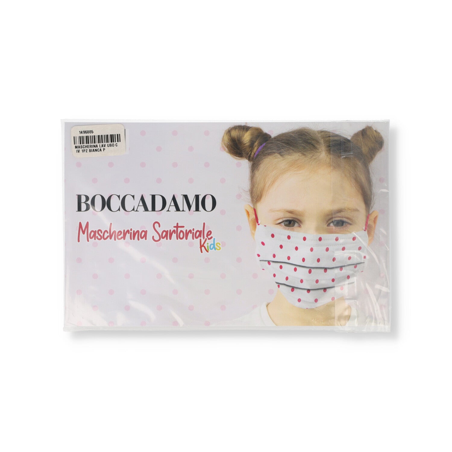 MASCHERINA LAV USO CIV 1PZ BIANCA PEDIATRICO STELLE AZZ/ROSSE BOCCADAMO