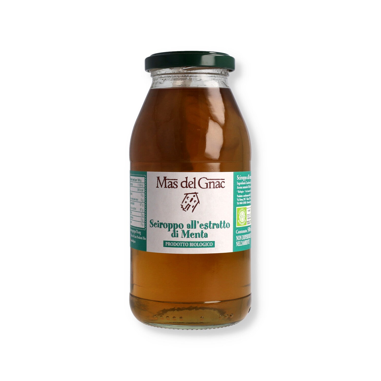 MAS DEL GNAC SCIROPPO DI MENTA 500ML