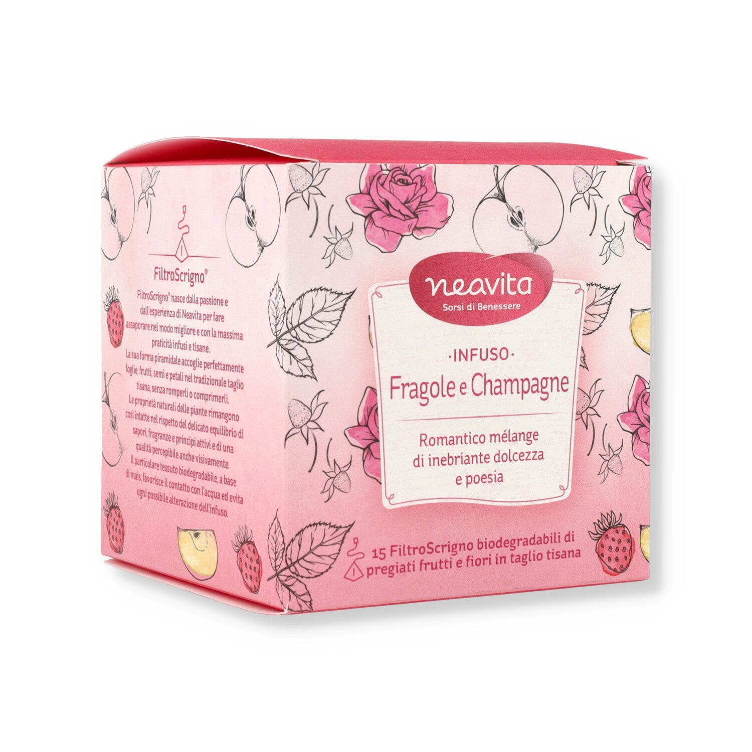 NEAVITA FILTROSCRIGNO FRAGOLE CHAMPAGNE