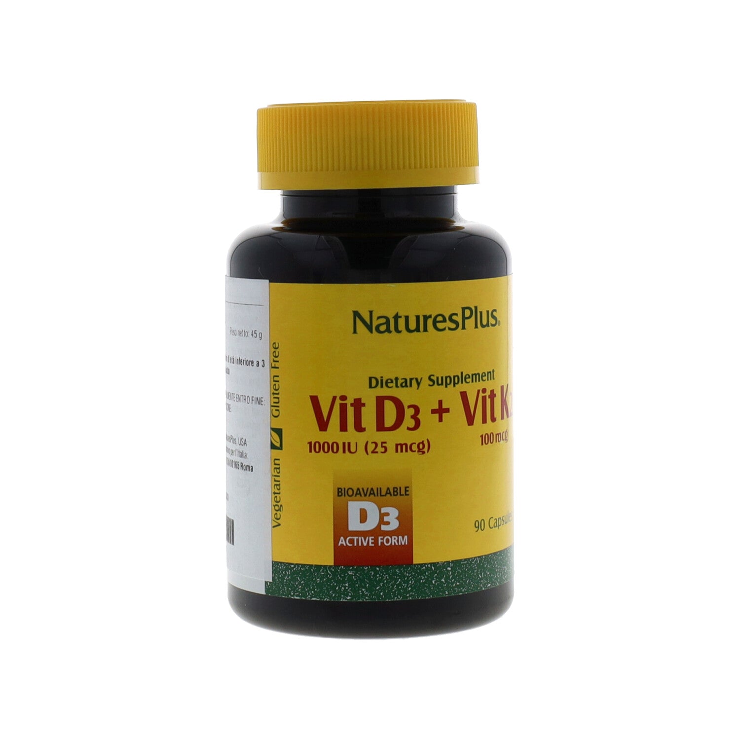VITAMINA D3/VIAMINA K2 1000 UI 90CPS