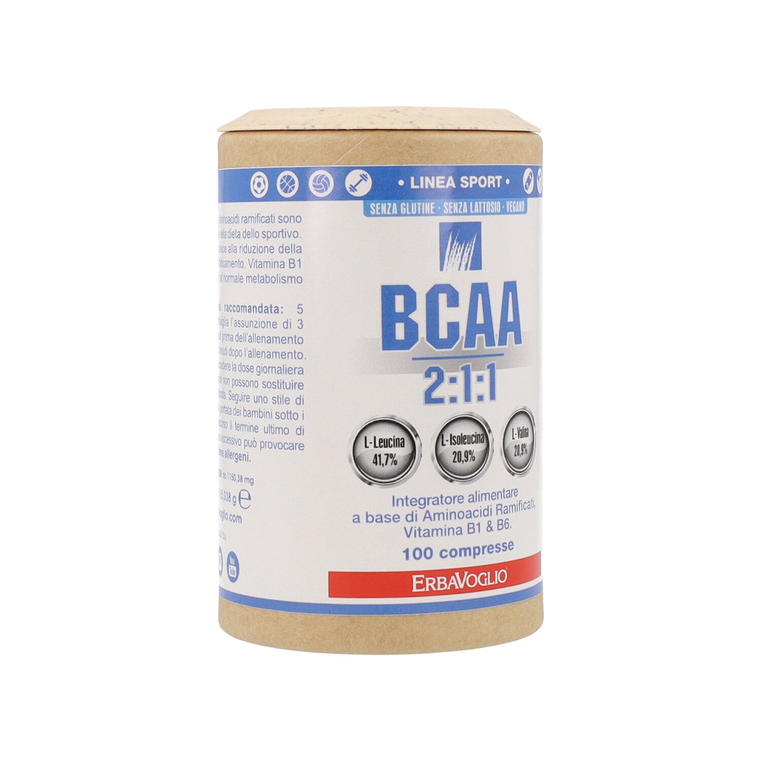 BCAA 2 1 1 100 COMPRESSE