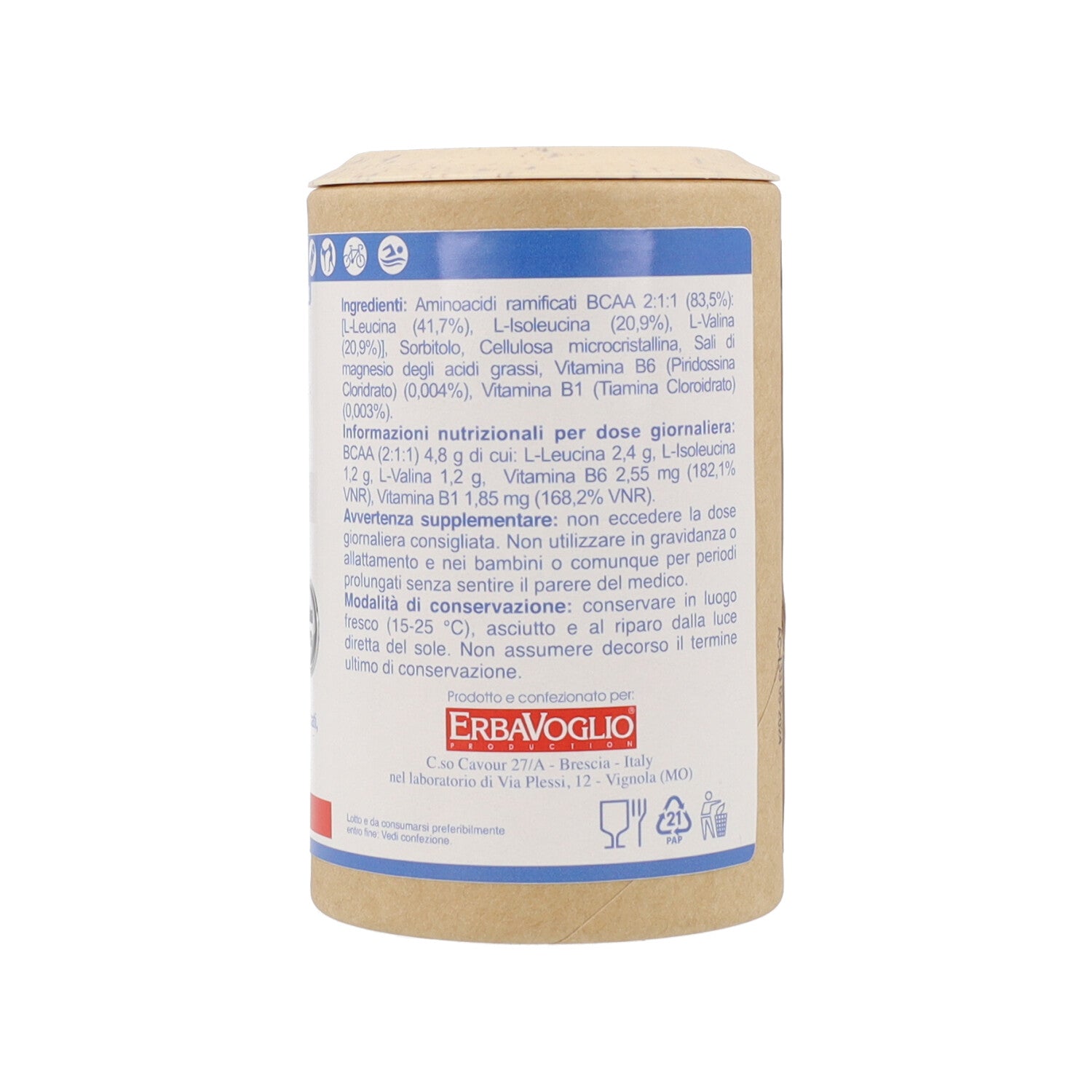 BCAA 2 1 1 100 COMPRESSE