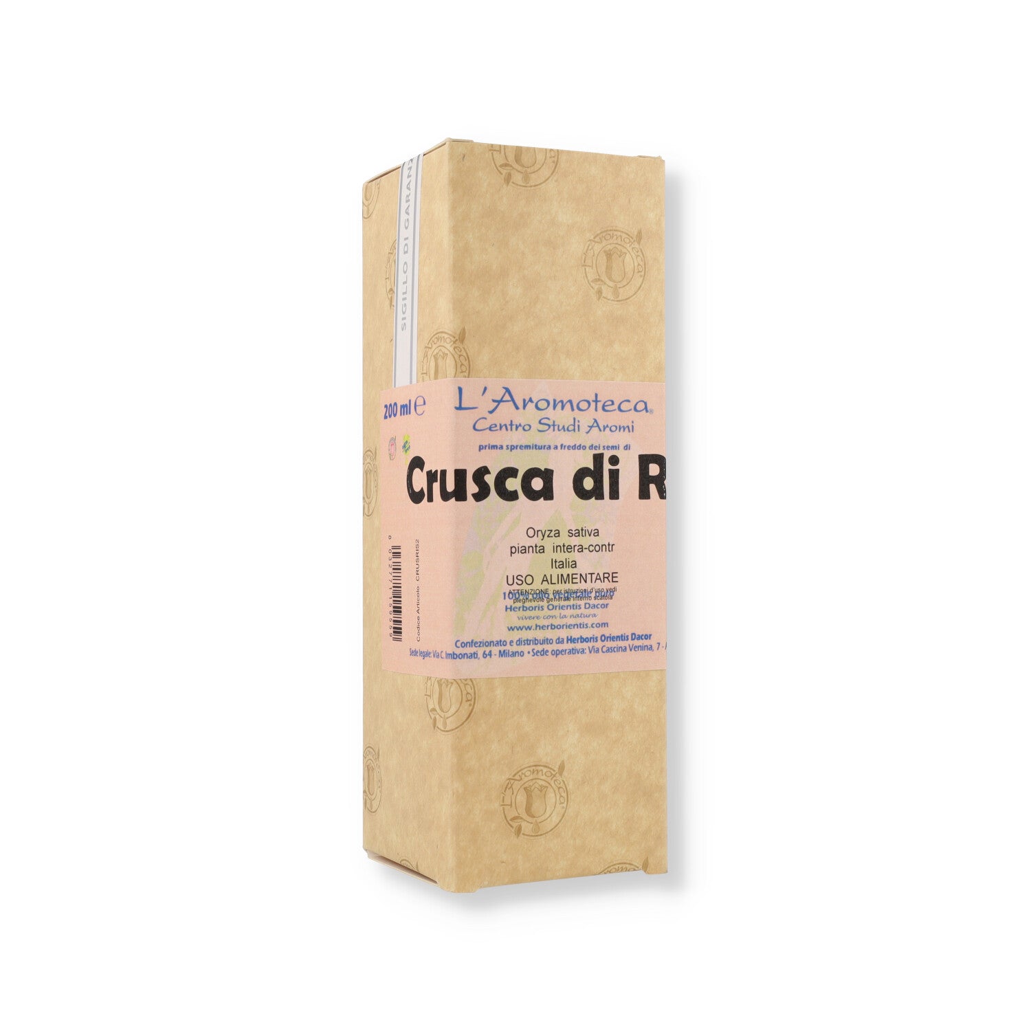 CRUSCA RISO OLIO VEGETALE 200ML