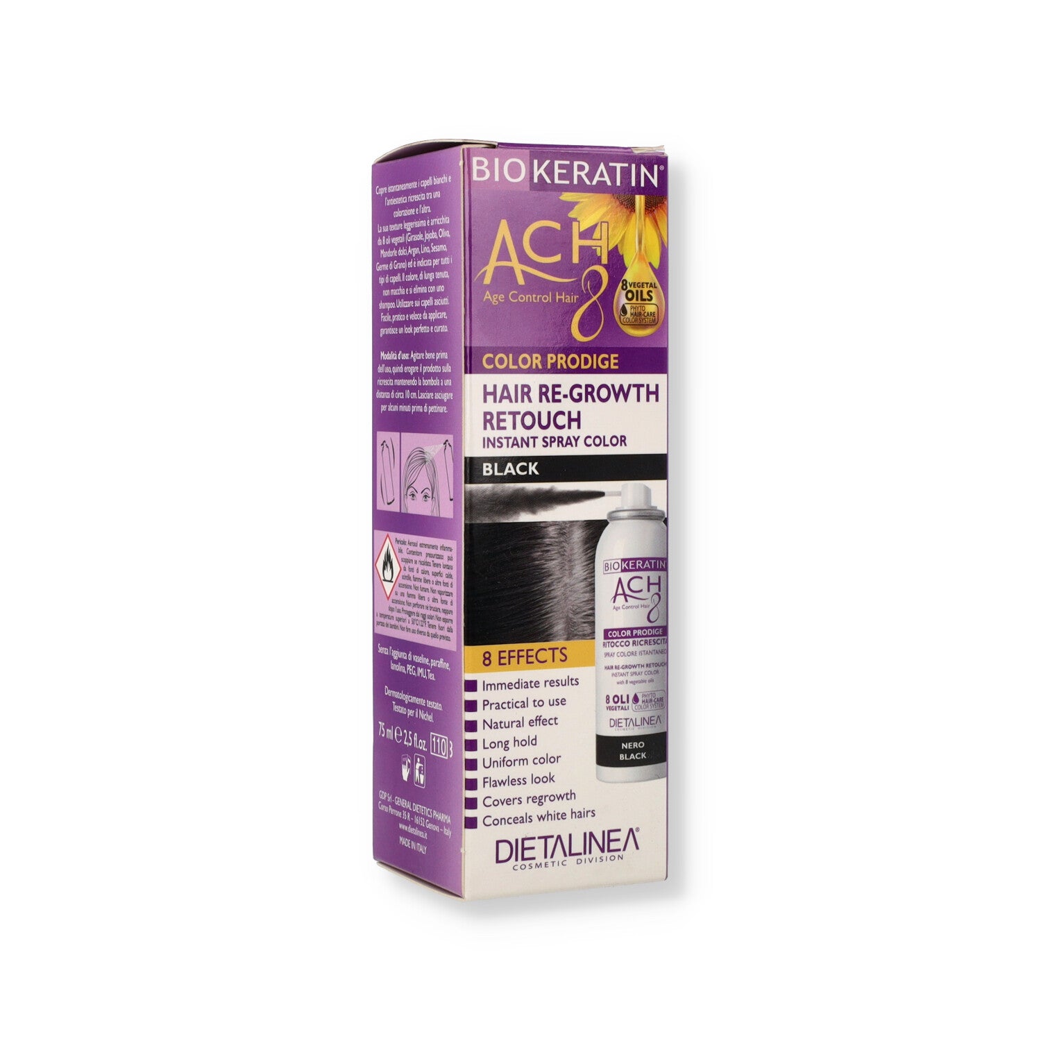 BIOKERATIN ACH8 RICRESC NERO